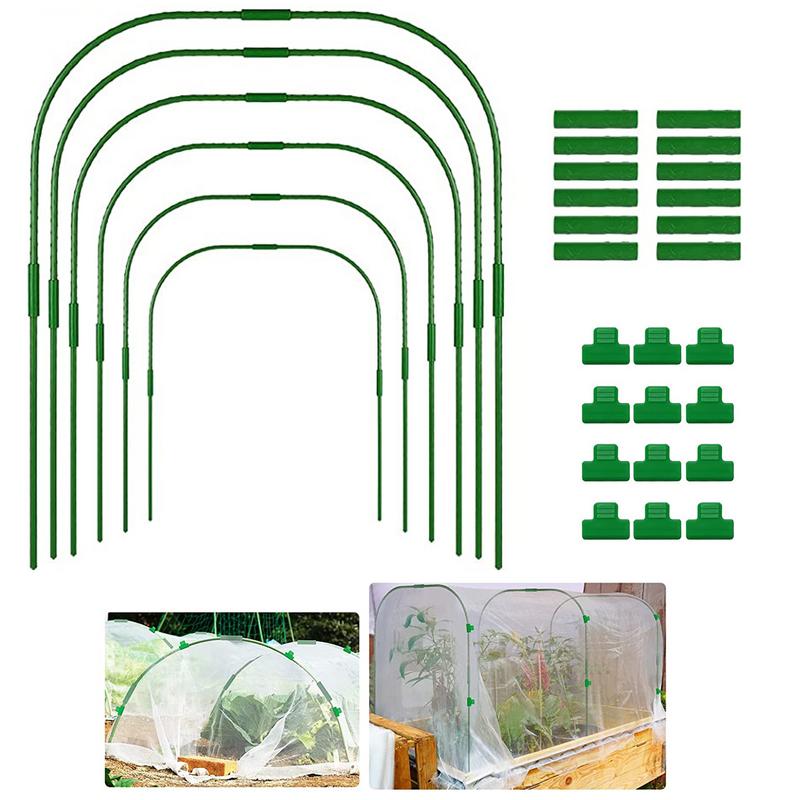 정원 후프 내구성 온실 후프, 방수 성장 터널, 긴 식물 성장 터널, 정원 원단 높이 침대